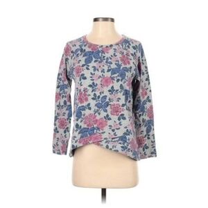 Ann Taylor LOFT Floral Pullover Sweatshirt